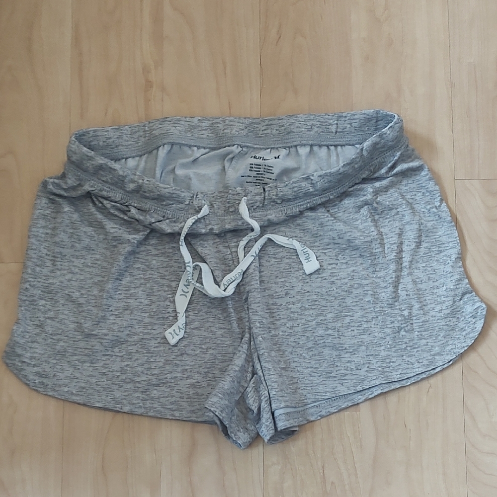 Hurley Heather Gray Women's Athletic Shorts